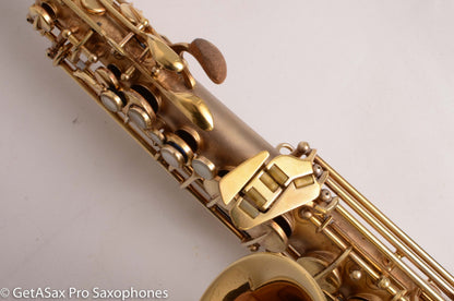 Conn 6M Alto Original Satin Gold Plate Super Rare! Good Pads 253005