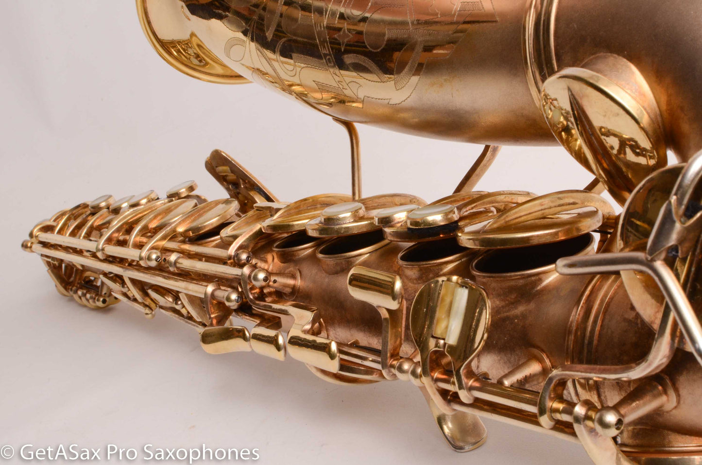 Conn 6M Alto Original Satin Gold Plate Super Rare! Good Pads 253005