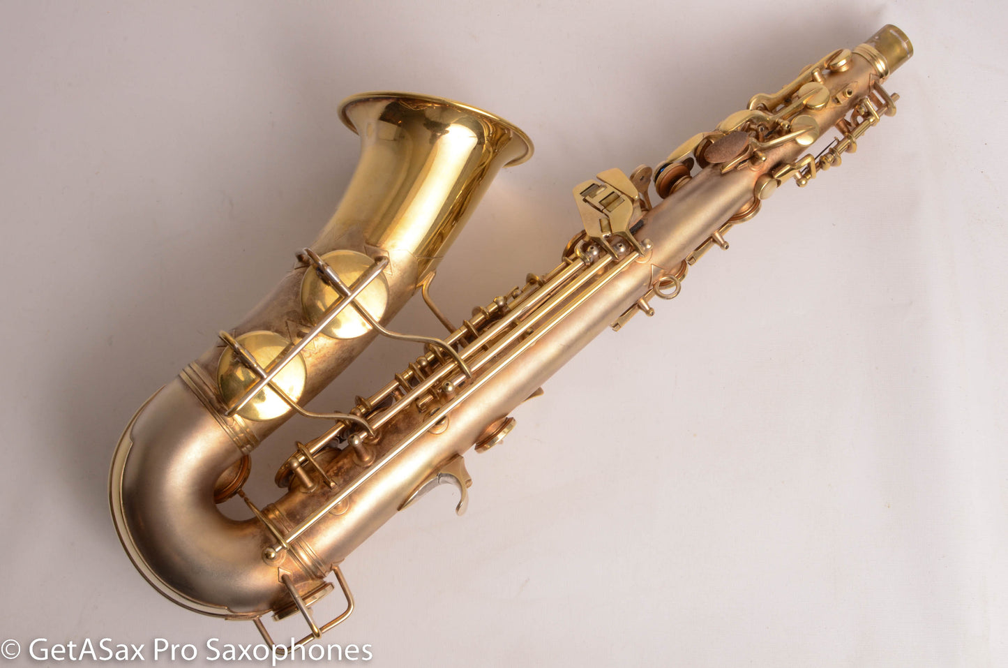 Conn 6M Alto Original Satin Gold Plate Super Rare! Good Pads 253005