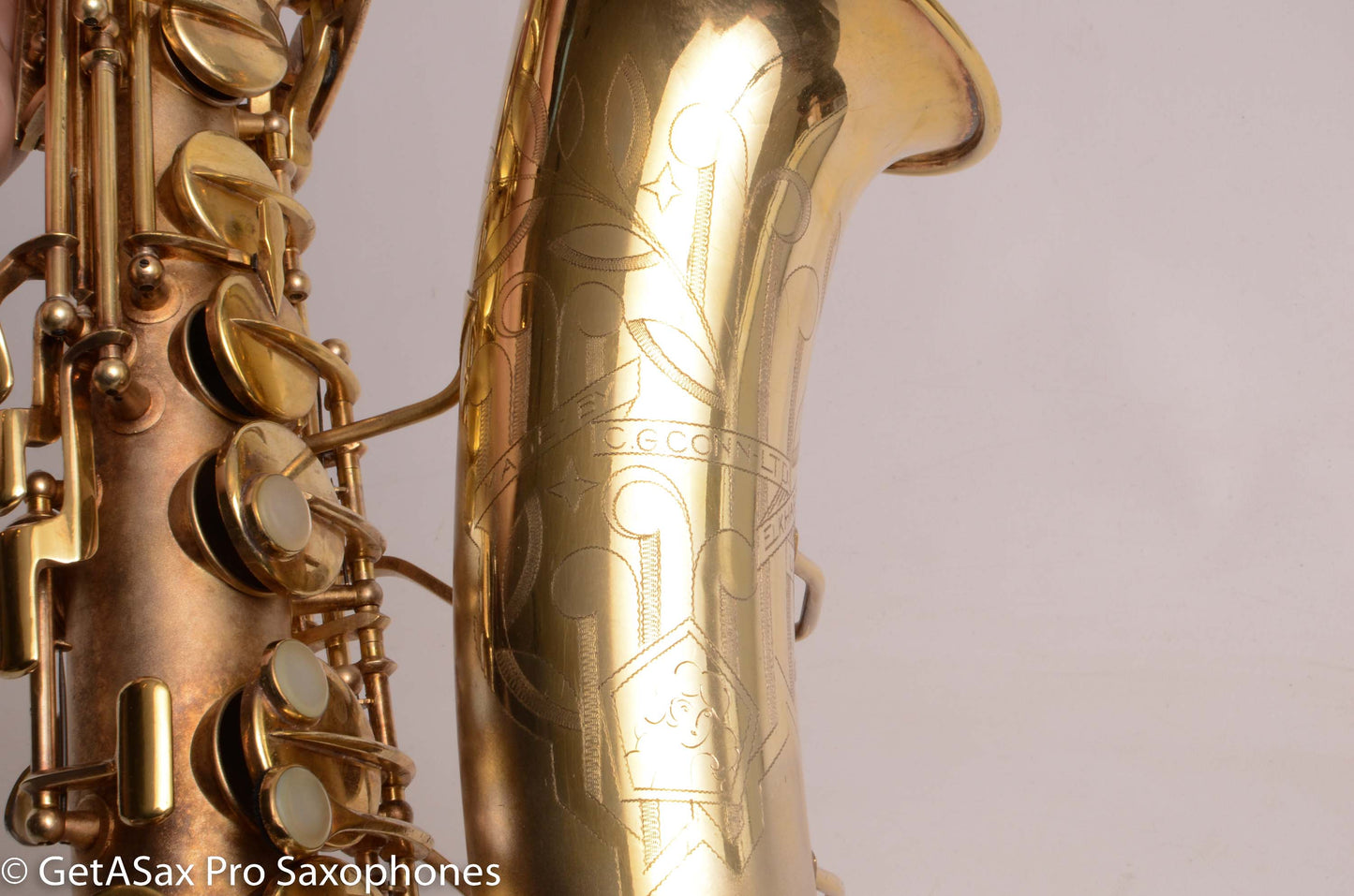 Conn 6M Alto Original Satin Gold Plate Super Rare! Good Pads 253005