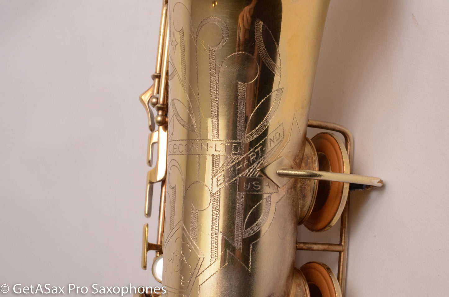Conn 6M Alto Original Satin Gold Plate Super Rare! Good Pads 253005