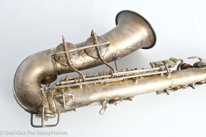 Conn 6M Transitional Alto Art Deco Satin Silver w/ new ProTec 245604