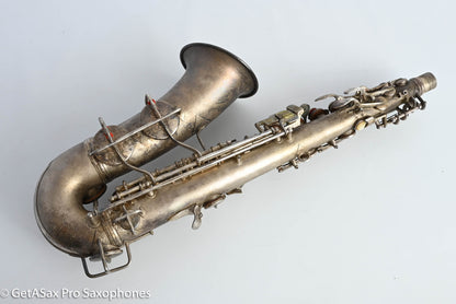 Conn 6M Transitional Alto Art Deco Satin Silver w/ new ProTec 245604