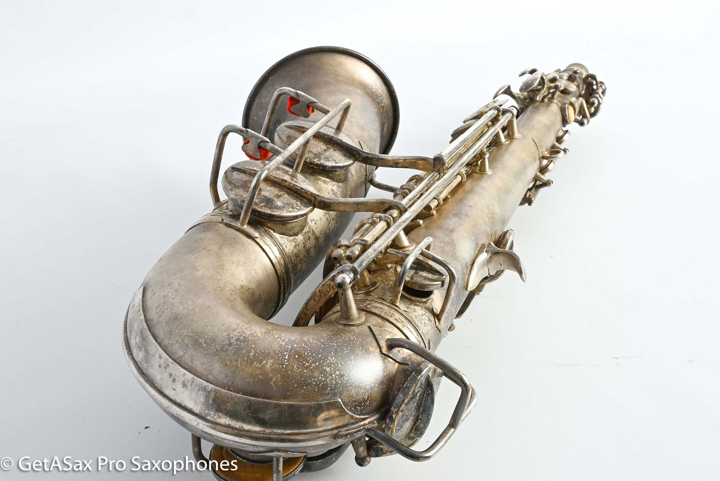 Conn 6M Transitional Alto Art Deco Satin Silver w/ new ProTec 245604