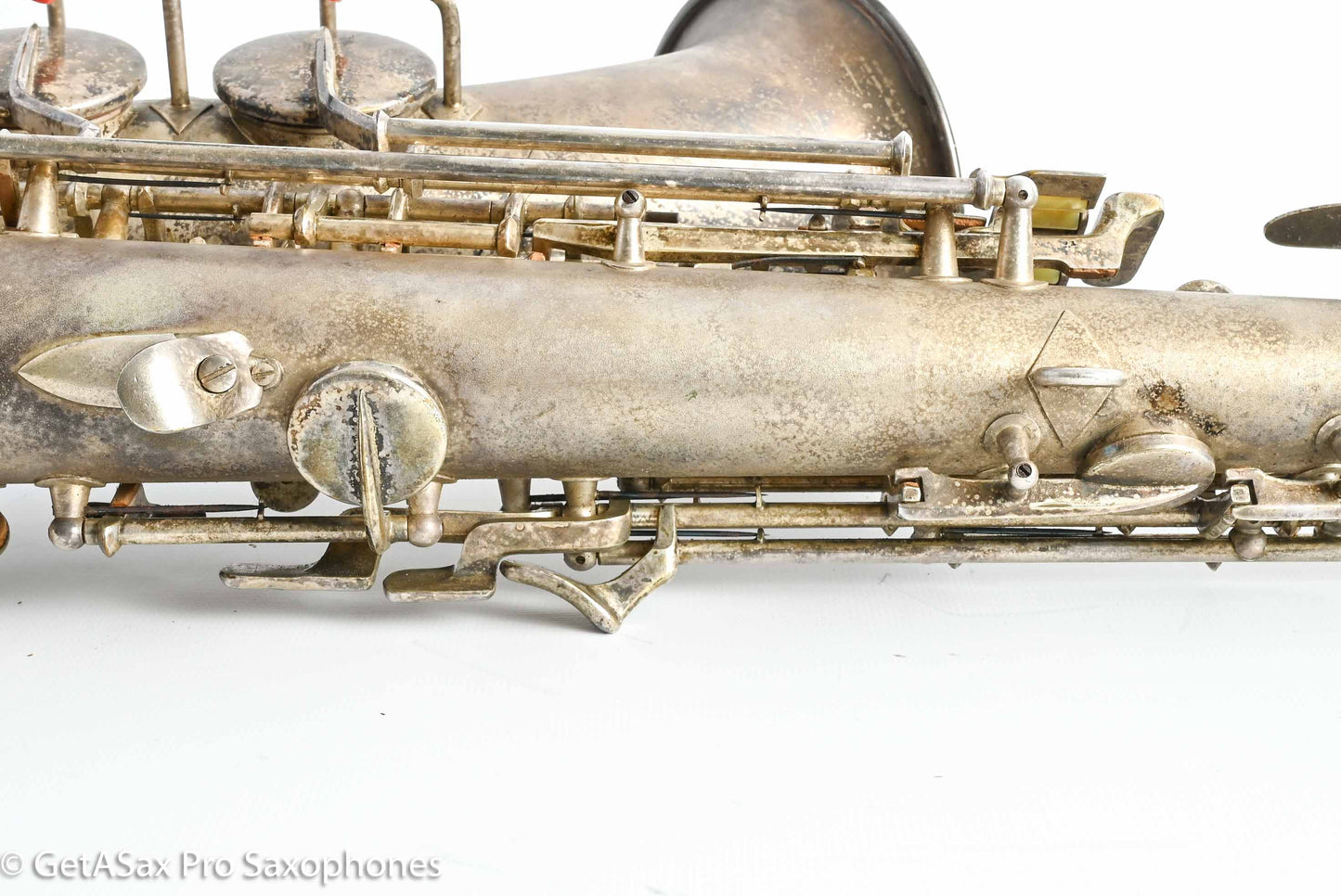 Conn 6M Transitional Alto Art Deco Satin Silver w/ new ProTec 245604