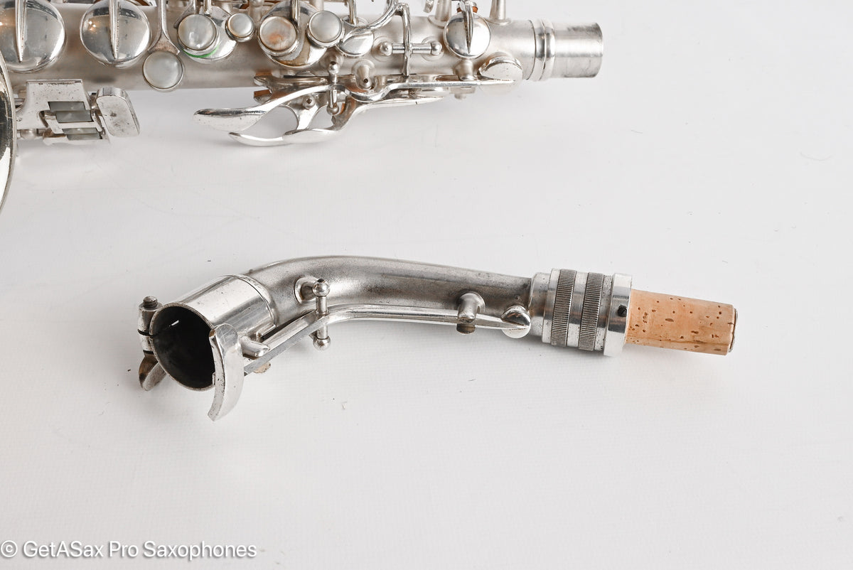 Conn 6M Transitional Alto Silver Overhauled Amazing! 245604