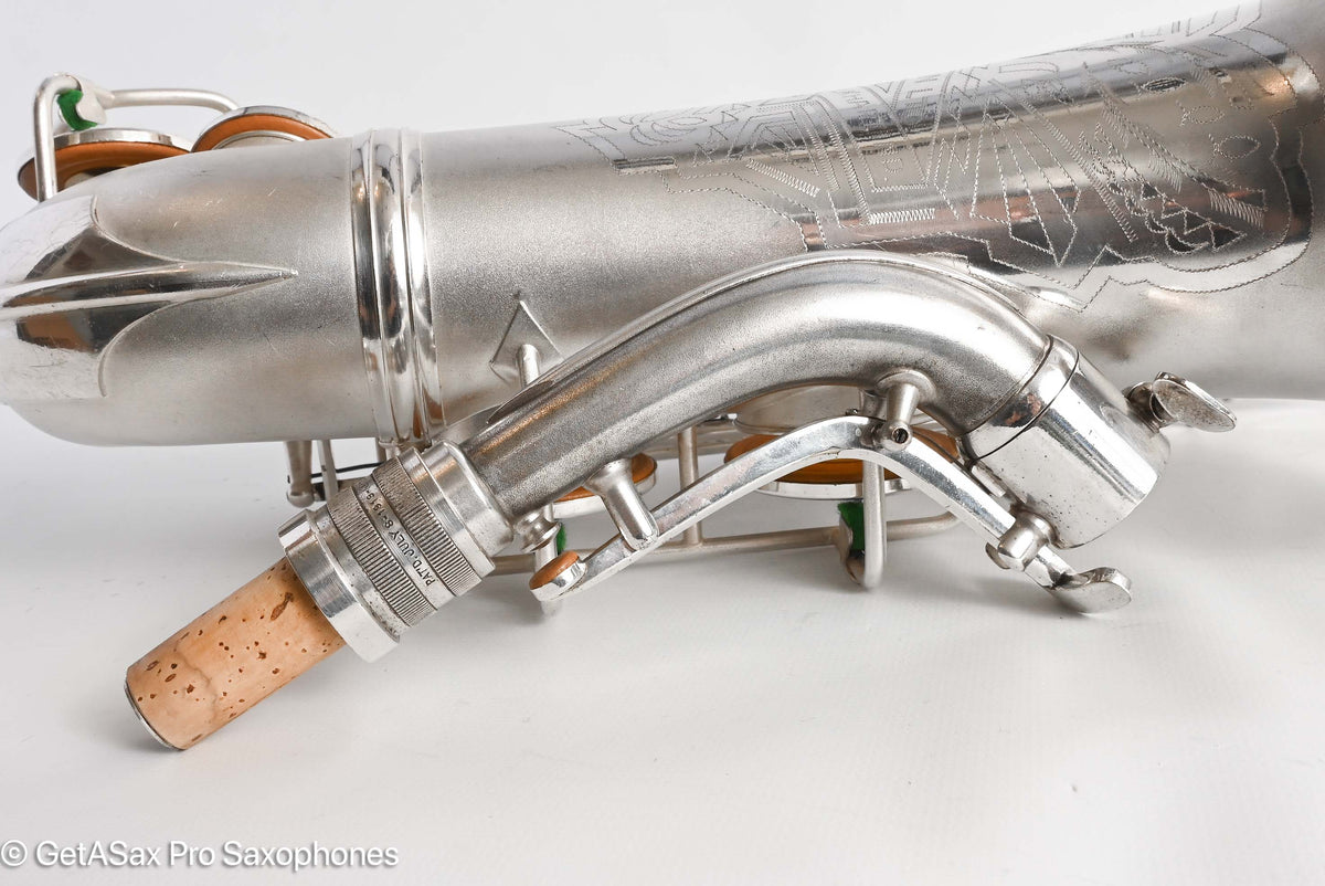 Conn 6M Transitional Alto Silver Overhauled Amazing! 245604