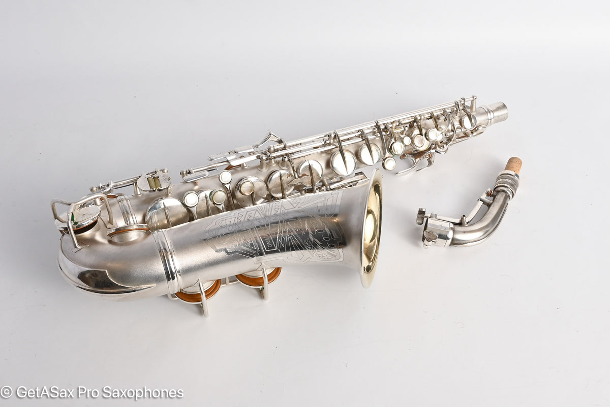 Conn 6M Transitional Alto Silver Overhauled Amazing! 245604