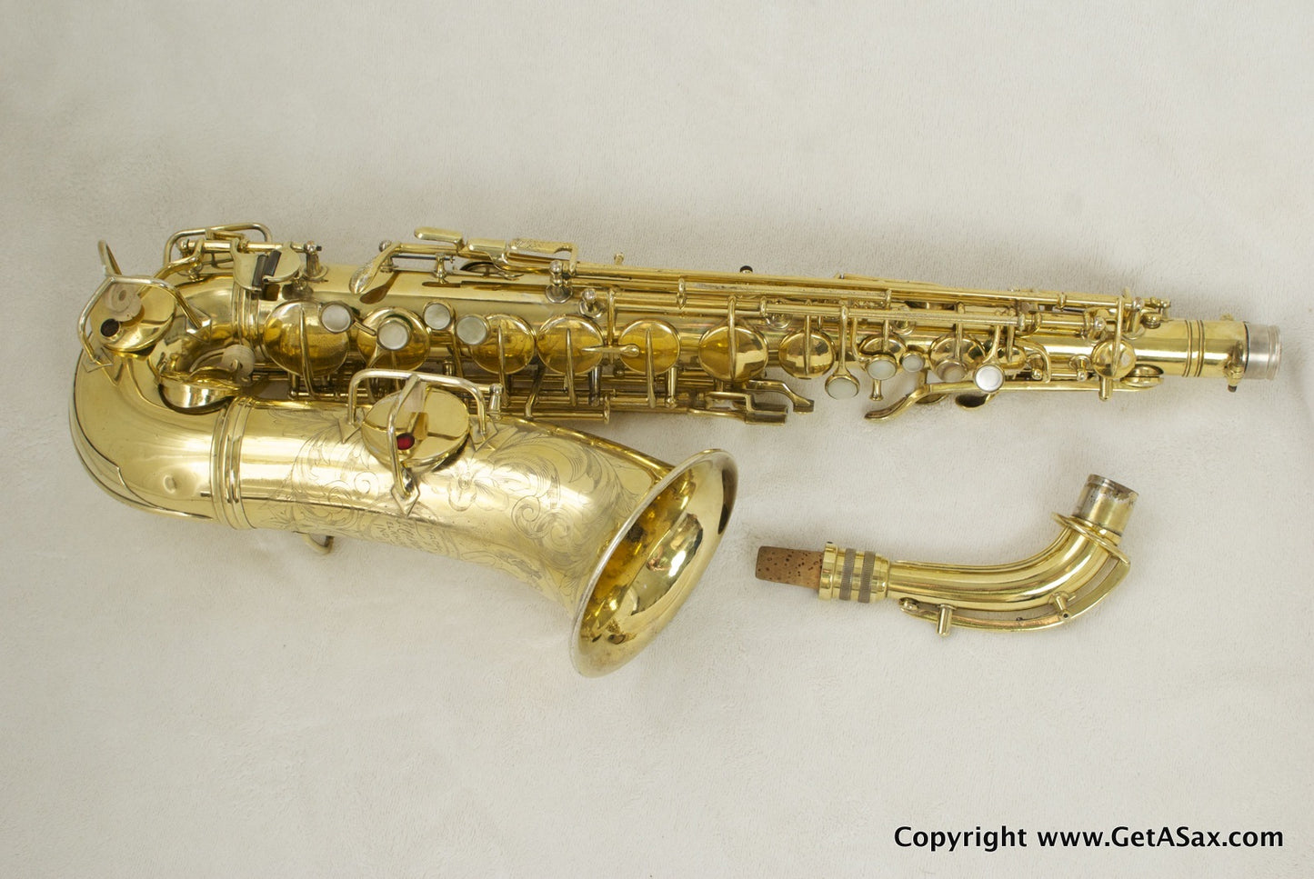 Conn New Wonder I Alto Saxophone Burnished Gold-plated 101xxx