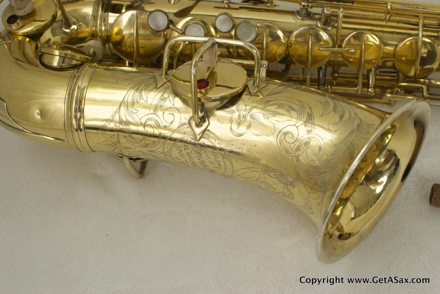 Conn New Wonder I Alto Saxophone Burnished Gold-plated 101xxx