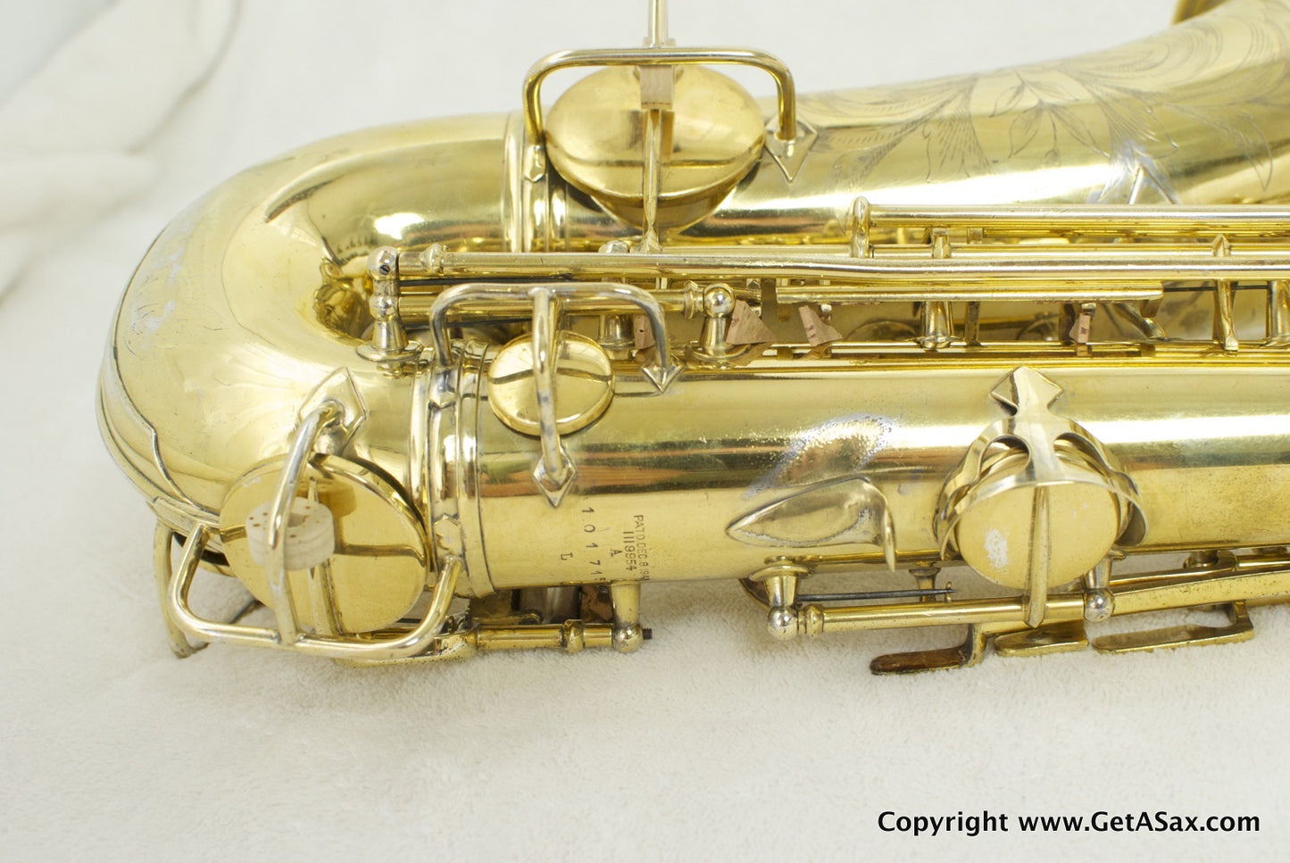 Conn New Wonder I Alto Saxophone Burnished Gold-plated 101xxx