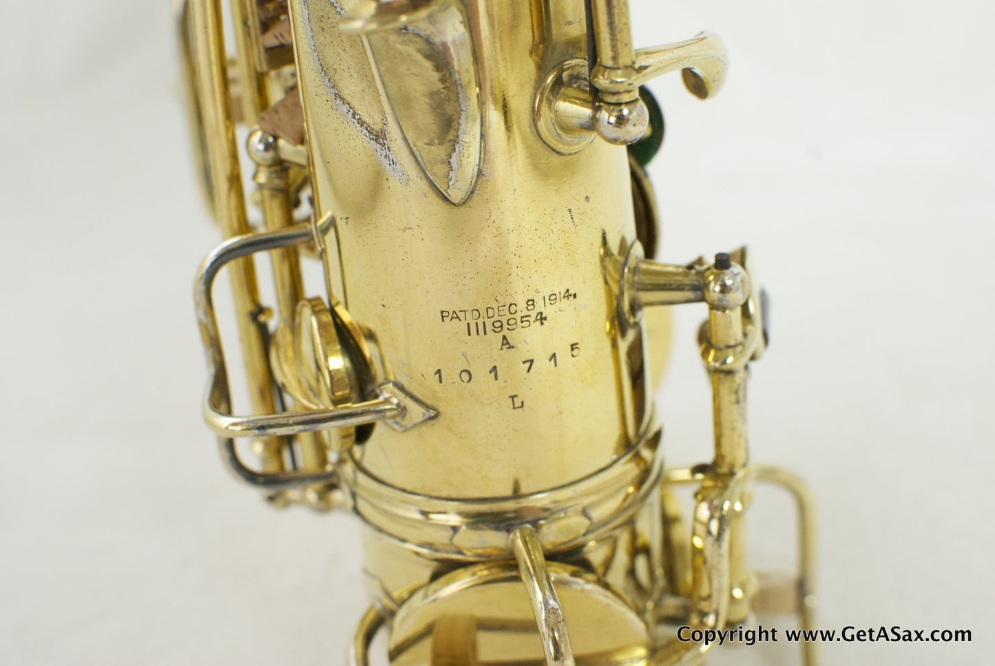 Conn New Wonder I Alto Saxophone Burnished Gold-plated 101xxx