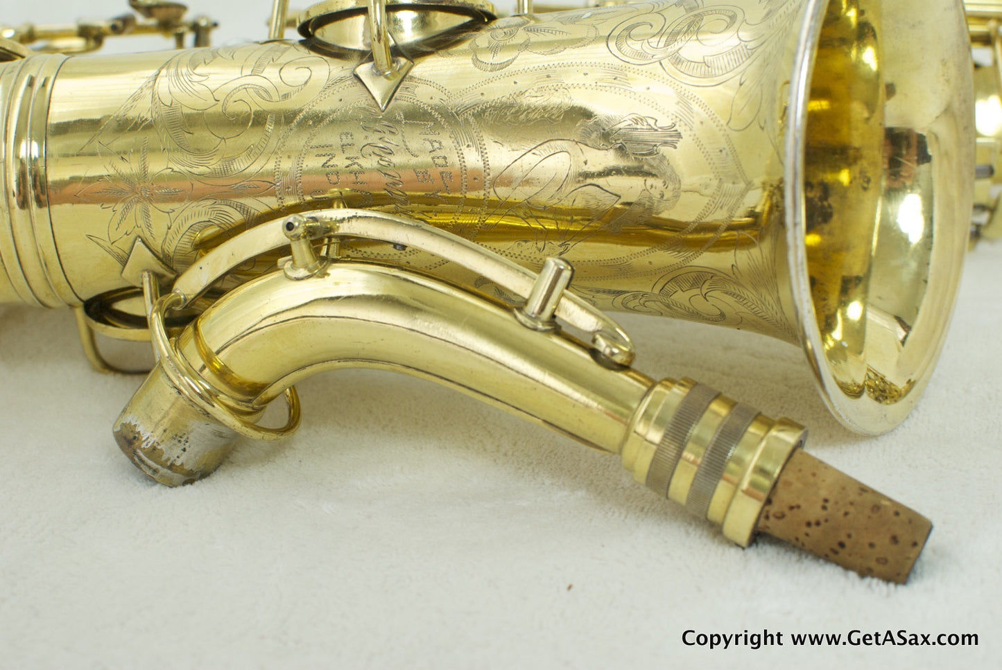 Conn New Wonder I Alto Saxophone Burnished Gold-plated 101xxx