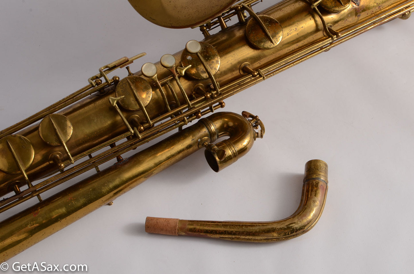 Conn Early New Wonder 2 Bass Saxophone 147186