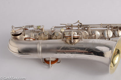 Conn 8M Transitional C Melody 244xxx Near Mint Silver