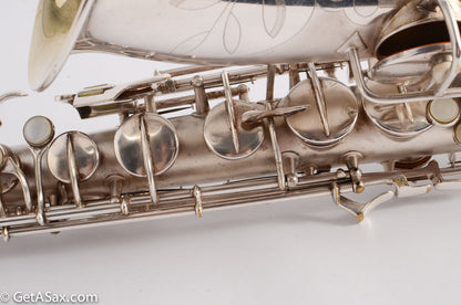 Conn 8M Transitional C Melody 244xxx Near Mint Silver