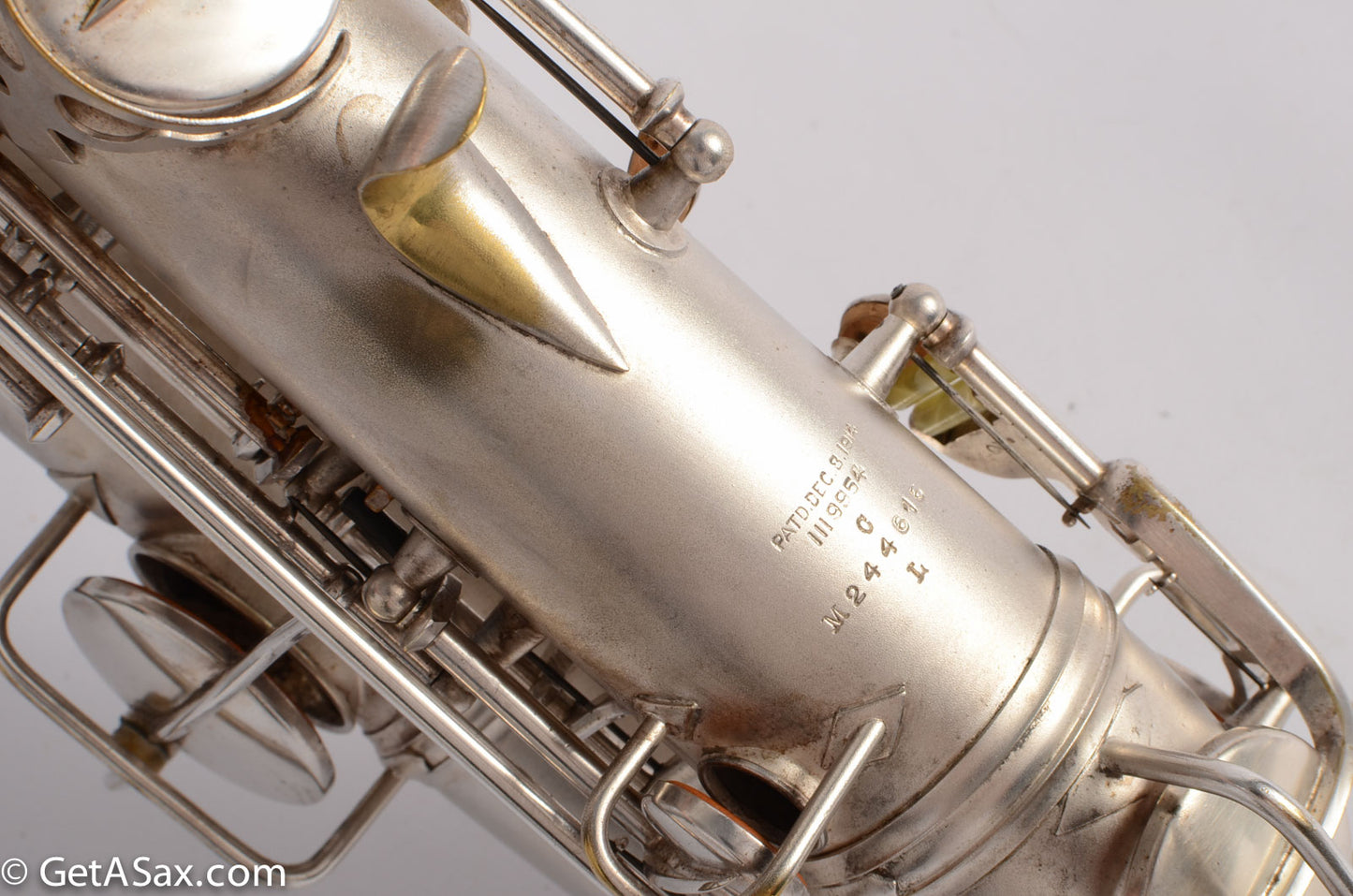 Conn 8M Transitional C Melody 244xxx Near Mint Silver
