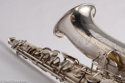 Conn 8M Transitional C Melody 244xxx Near Mint Silver