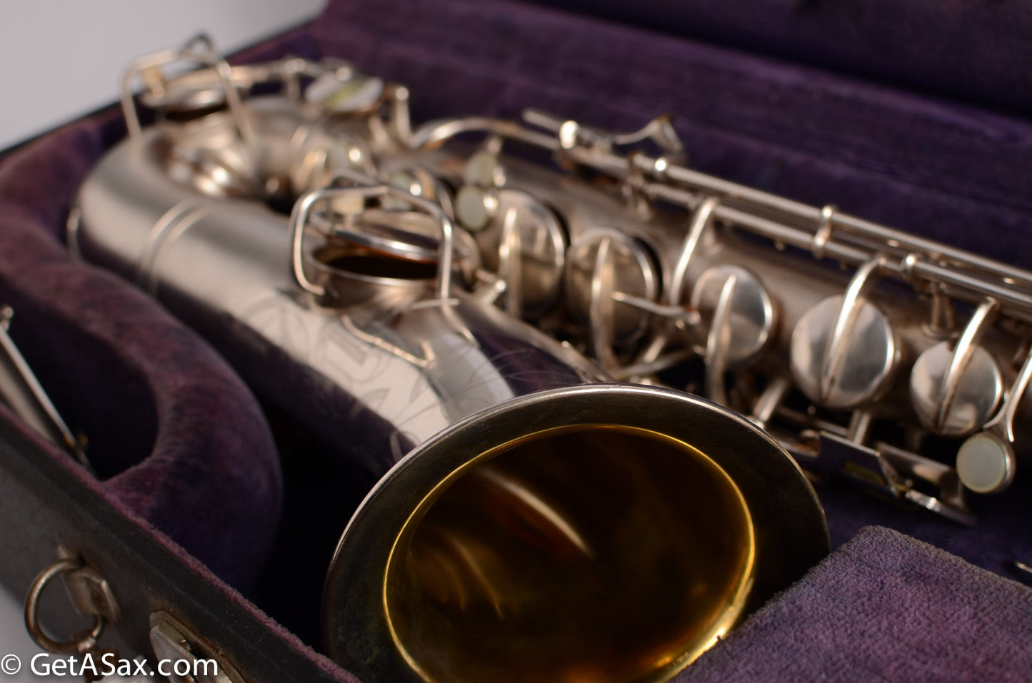 Conn 8M Transitional C Melody 244xxx Near Mint Silver