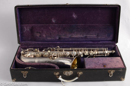 Conn 8M Transitional C Melody 244xxx Near Mint Silver