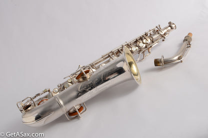 Conn 8M Transitional C Melody 244xxx Near Mint Silver