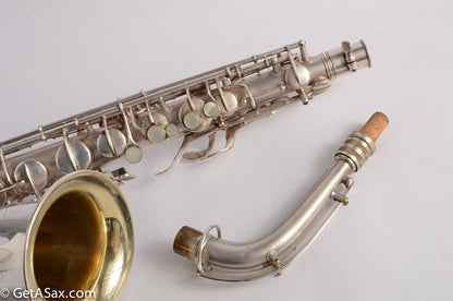 Conn 8M Transitional C Melody 244xxx Near Mint Silver