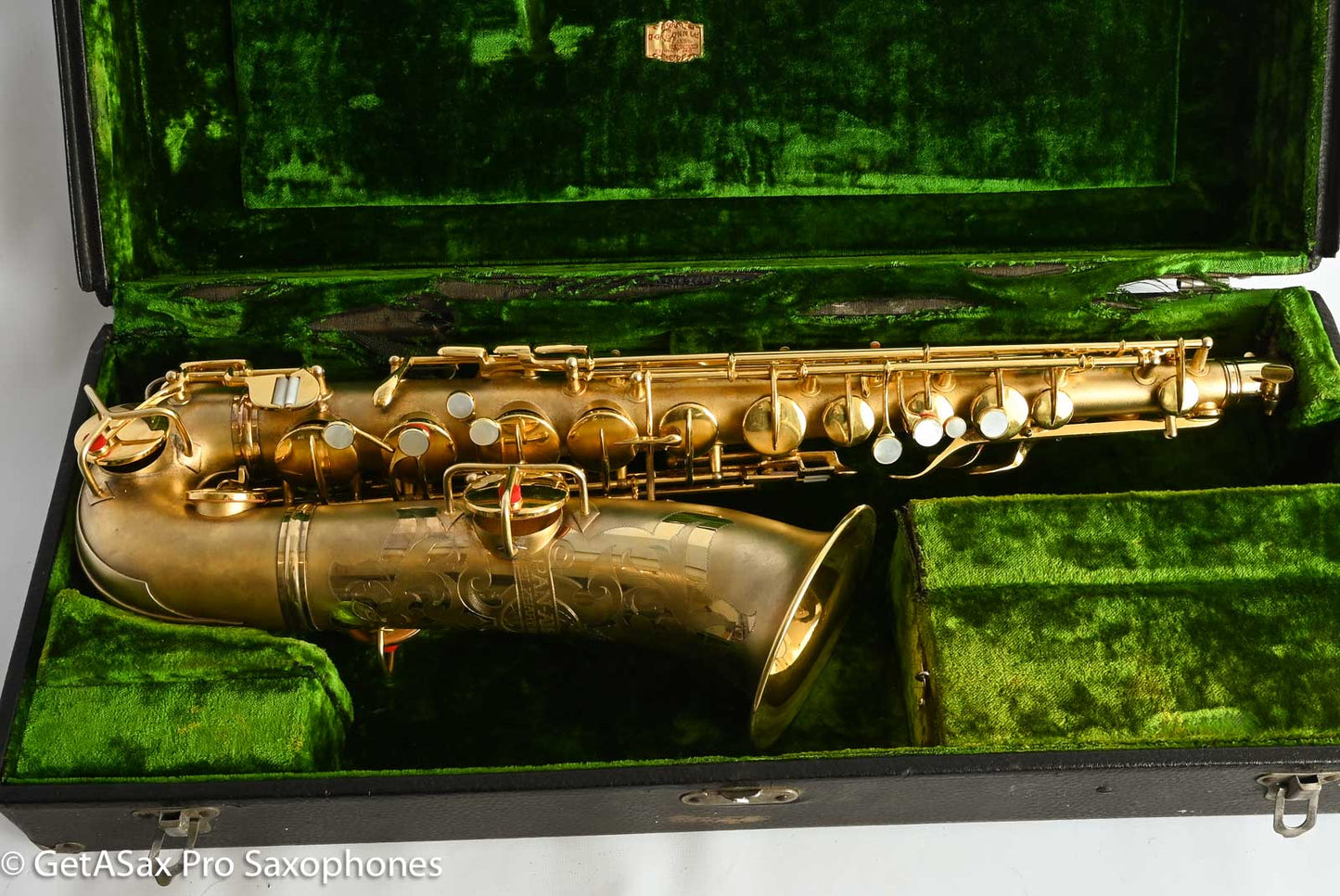 Conn C Melody Panamerican Gold Plate Overhauled! C38690