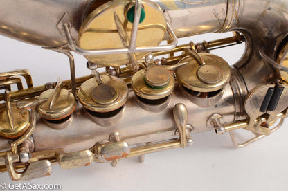 Conn Curved Soprano Silver with Gold Keys to High F