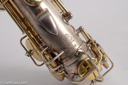 Conn Curved Soprano Silver with Gold Keys to High F