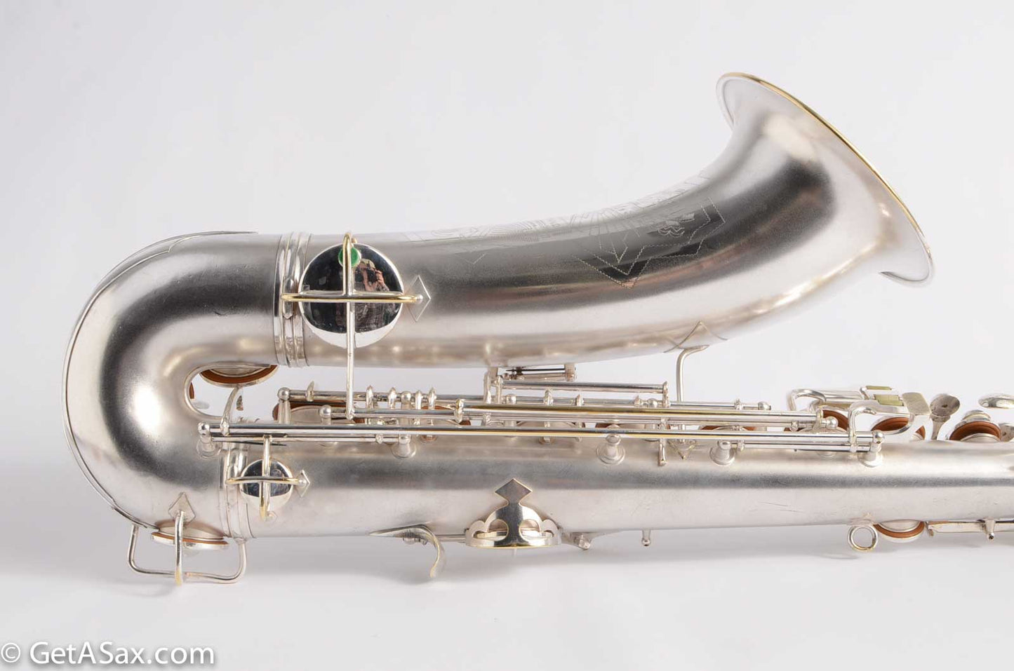 Conn 10M Transitional Tenor Art Deco Silver Overhauled!