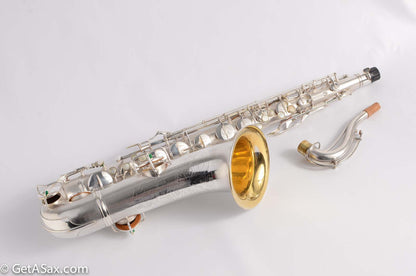 Conn 10M Transitional Tenor Art Deco Silver Overhauled!
