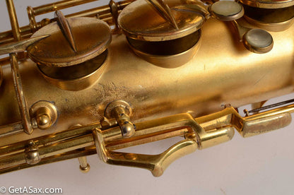 Conn Art Deco Transitional Tenor Original Gold Plate 238xxx Overhauled!