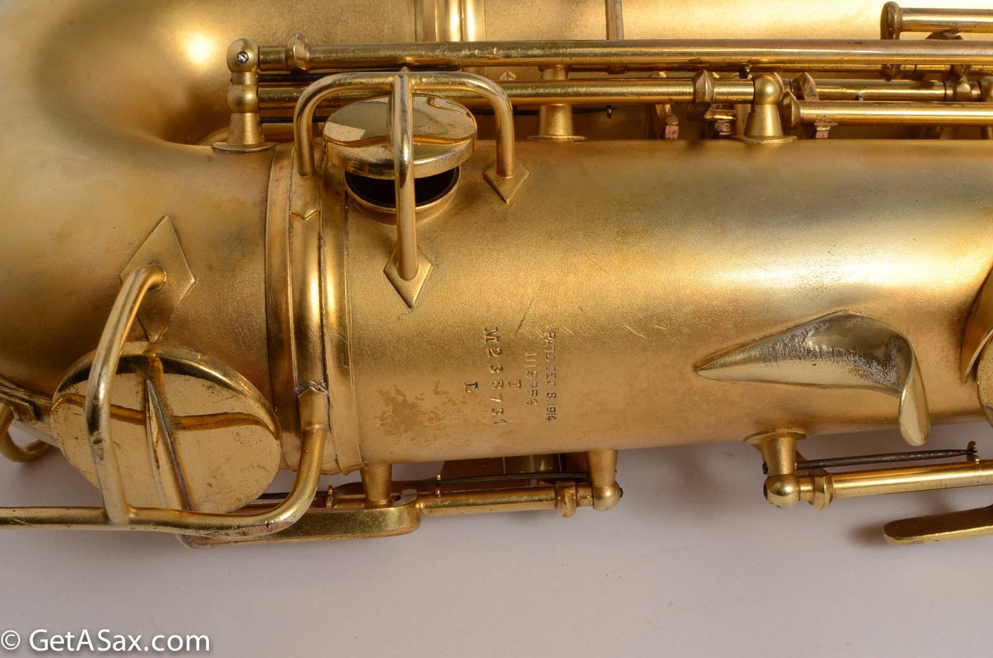 Conn Art Deco Transitional Tenor Original Gold Plate 238xxx Overhauled!