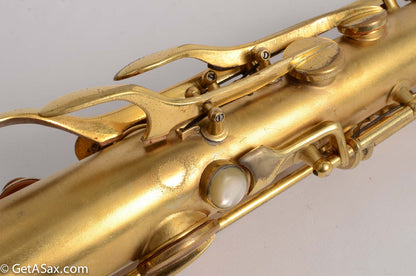 Conn Art Deco Transitional Tenor Original Gold Plate 238xxx Overhauled!