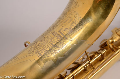 Conn Art Deco Transitional Tenor Original Gold Plate 238xxx Overhauled!
