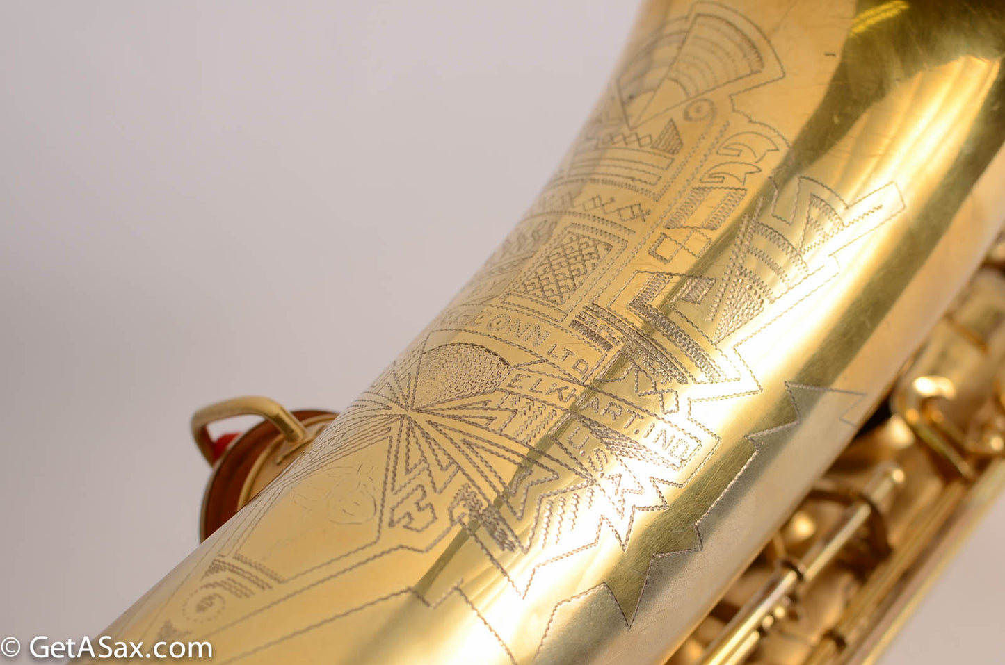 Conn Art Deco Transitional Tenor Original Gold Plate 238xxx Overhauled!