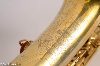 Conn Art Deco Transitional Tenor Original Gold Plate 238xxx Overhauled!