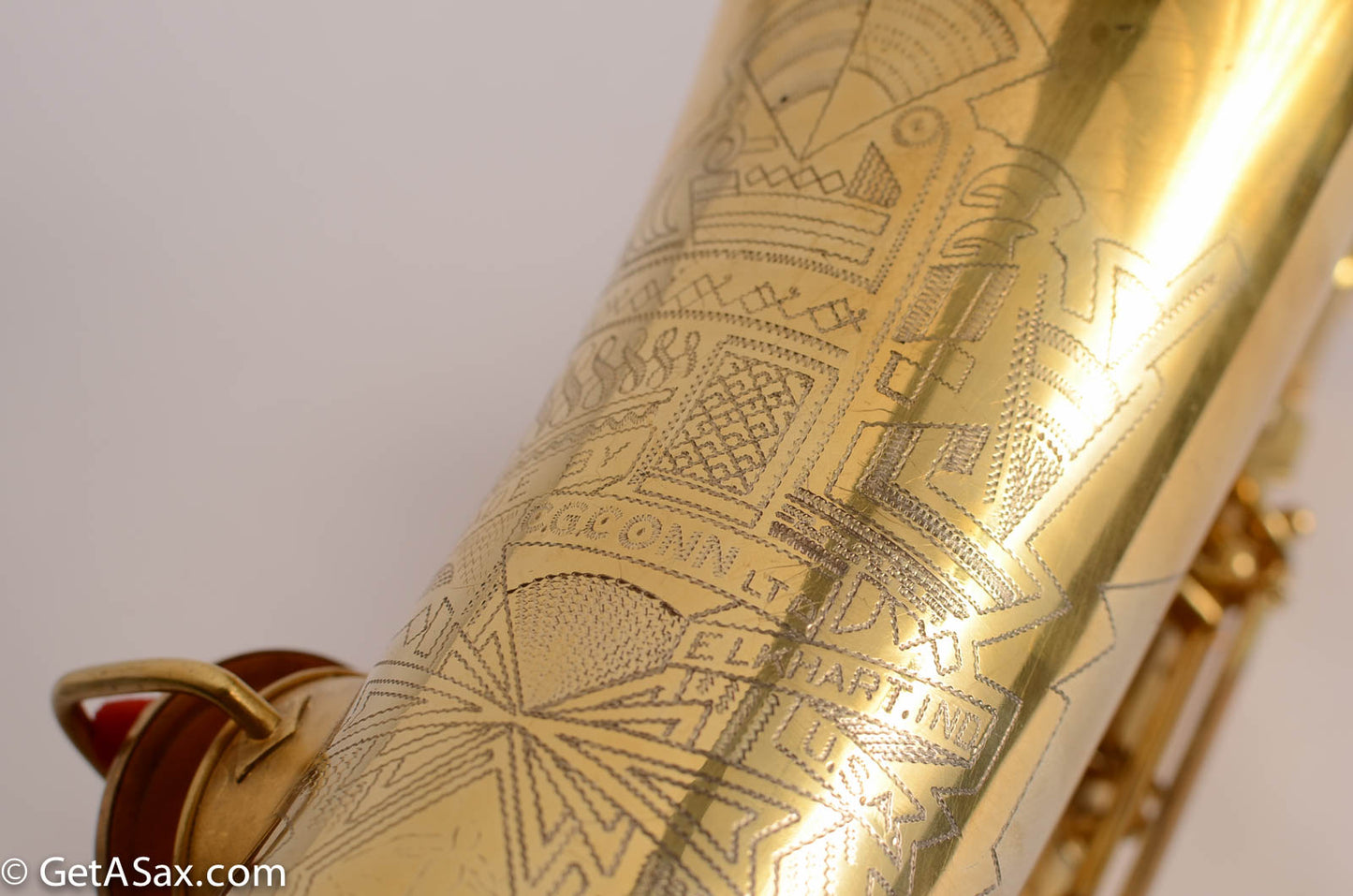 Conn Art Deco Transitional Tenor Original Gold Plate 238xxx Overhauled!