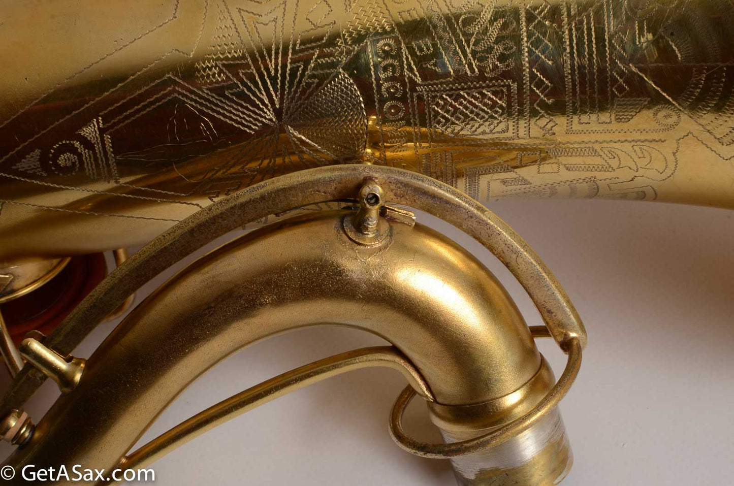Conn Art Deco Transitional Tenor Original Gold Plate 238xxx Overhauled!
