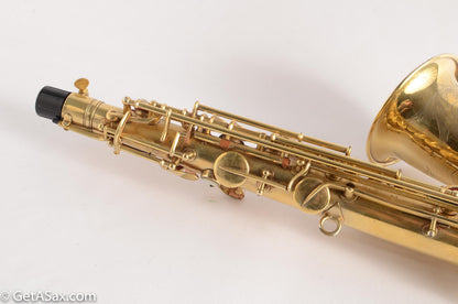 Conn New Wonder 1 Alto Original Burnished Gold Plate Portrait 84738