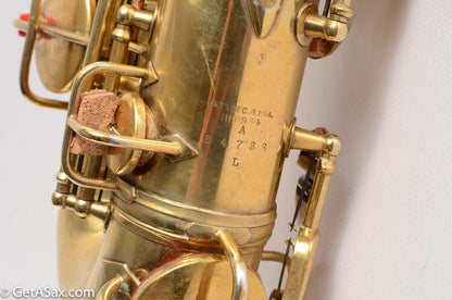 Conn New Wonder 1 Fancy Gold w/Portrait Exceptional Player