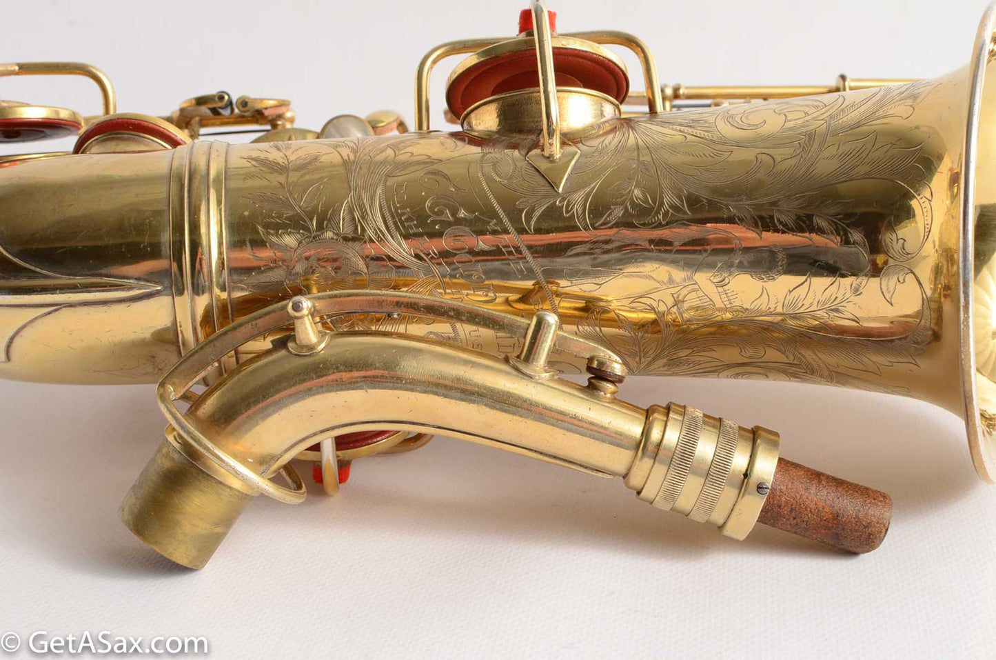 Conn New Wonder 1 Fancy Gold w/Portrait Exceptional Player