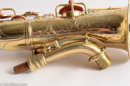 Conn New Wonder 1 Fancy Gold w/Portrait Exceptional Player