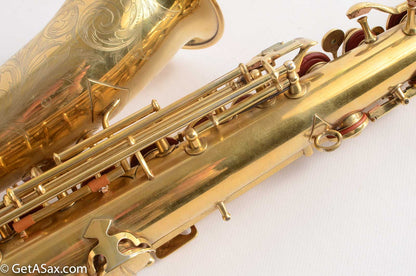 Conn New Wonder 1 Alto Original Burnished Gold Plate Portrait 84738