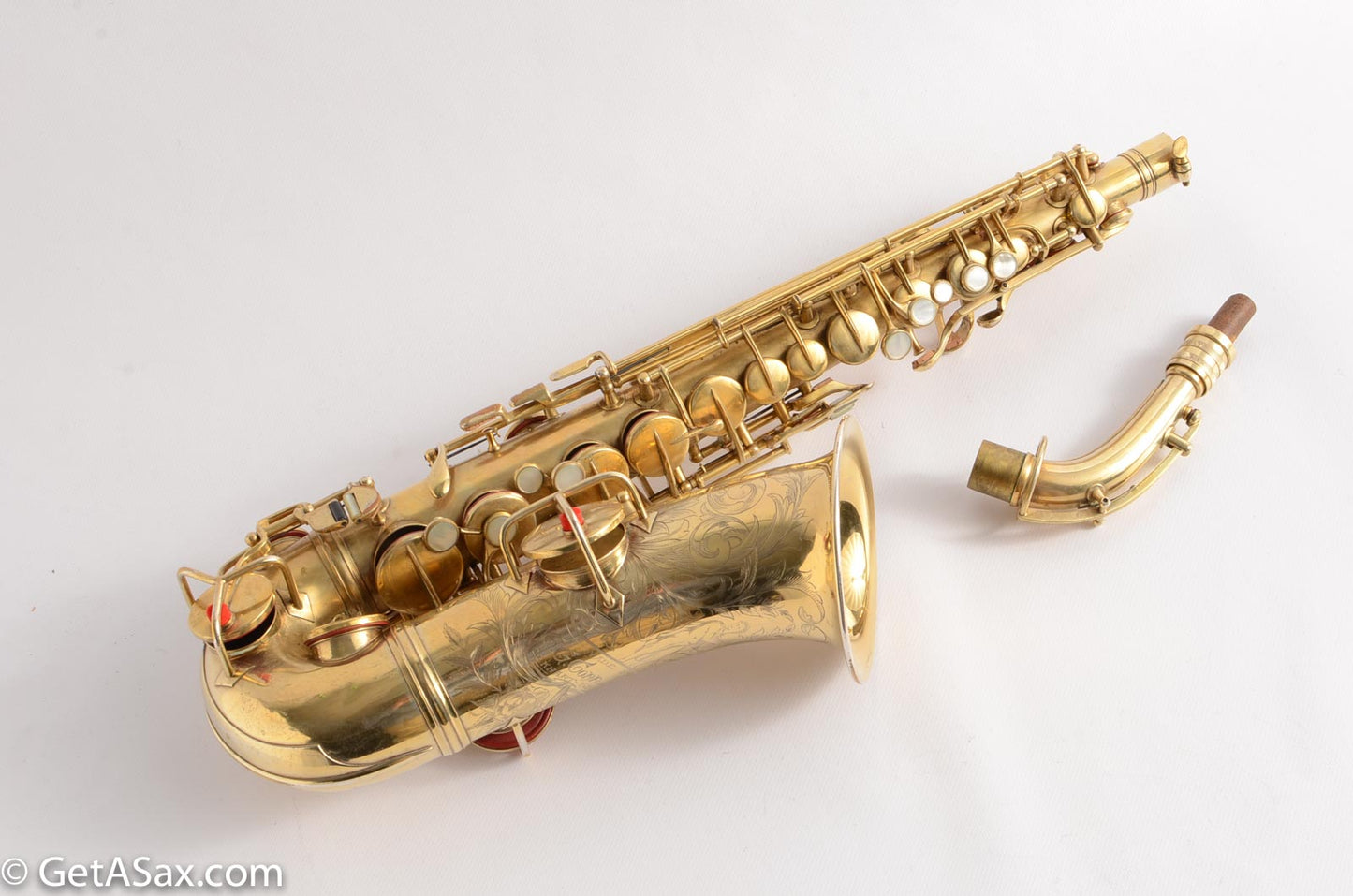 Conn New Wonder 1 Fancy Gold w/Portrait Exceptional Player