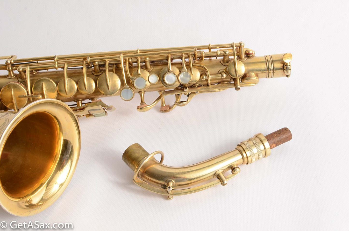 Conn New Wonder 1 Fancy Gold w/Portrait Exceptional Player