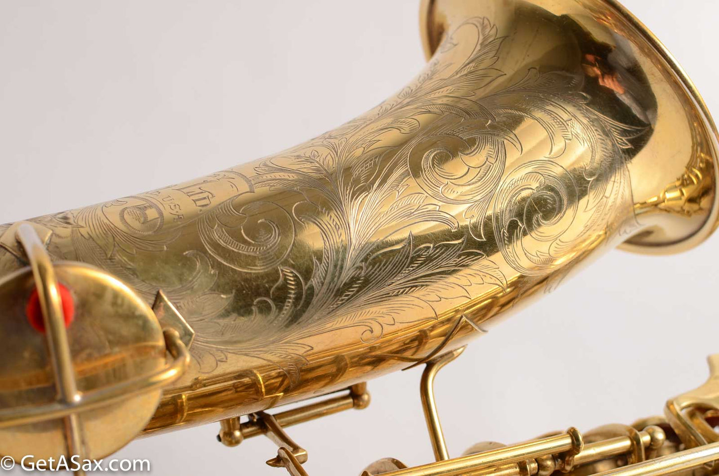 Conn New Wonder 1 Fancy Gold w/Portrait Exceptional Player