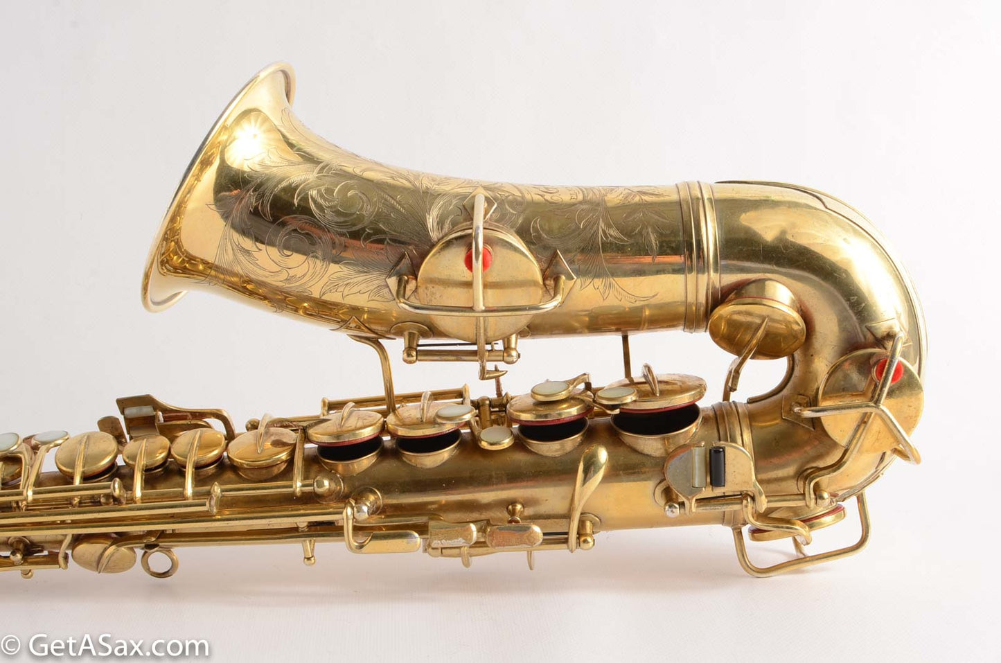 Conn New Wonder 1 Fancy Gold w/Portrait Exceptional Player