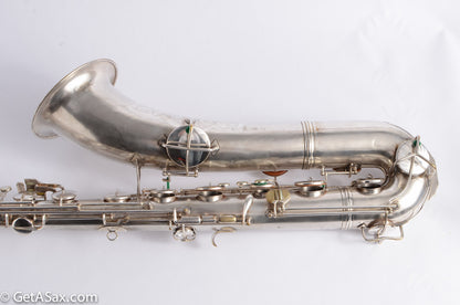 Conn New Wonder II Baritone 208xxx Original Silver Plate Great Deal!