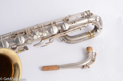 Conn New Wonder II Baritone 208xxx Original Silver Plate Great Deal!
